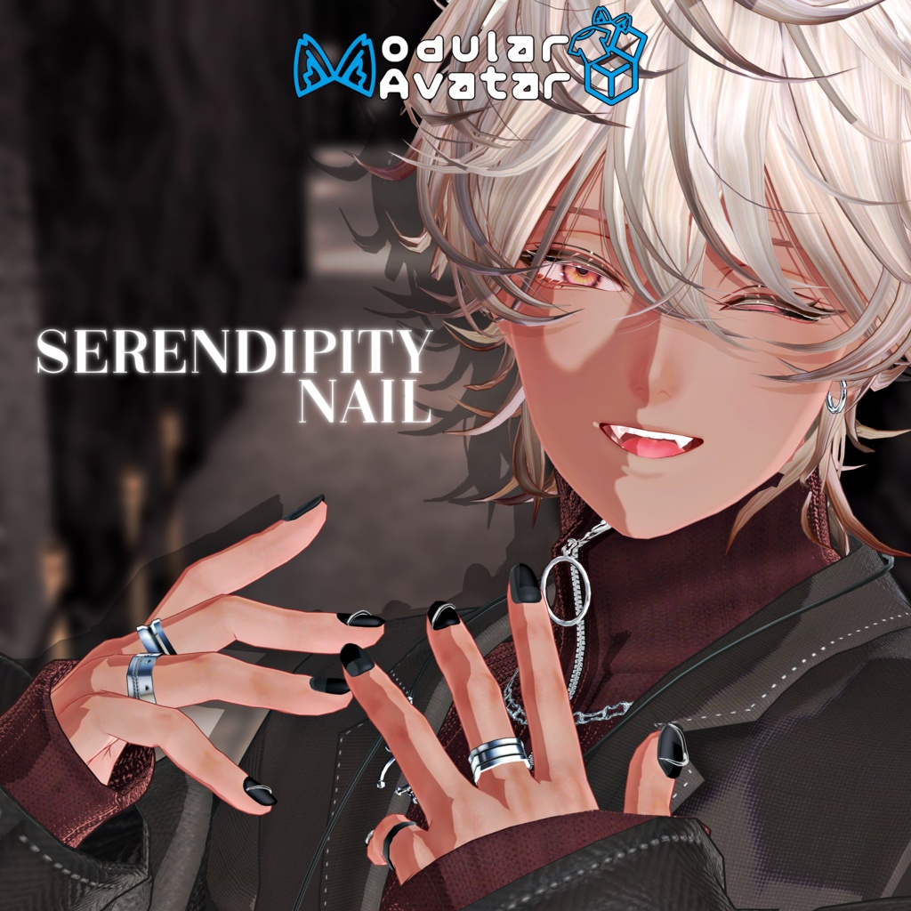 【14アバター対応】💎MA対応💎 SerenDipity Nail