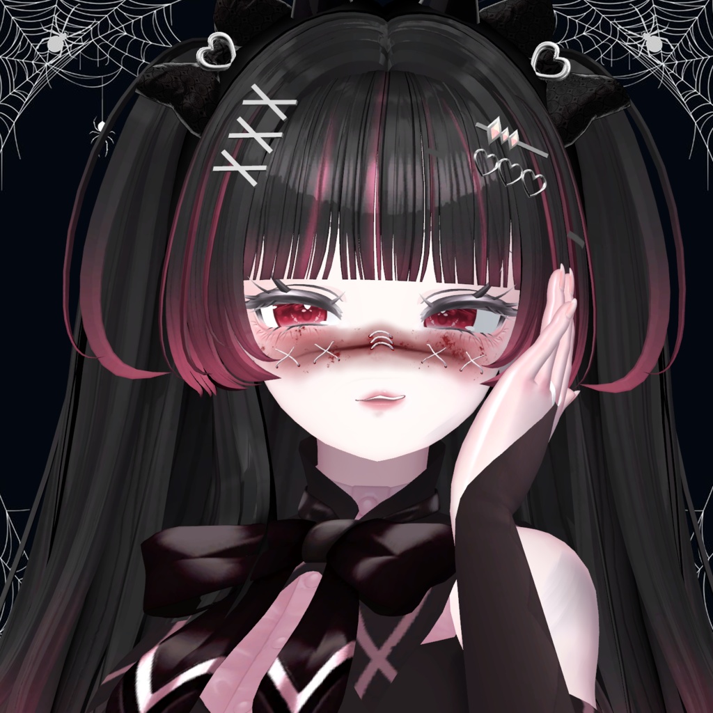 【4アバター対応】 Halloween costume knot accessory