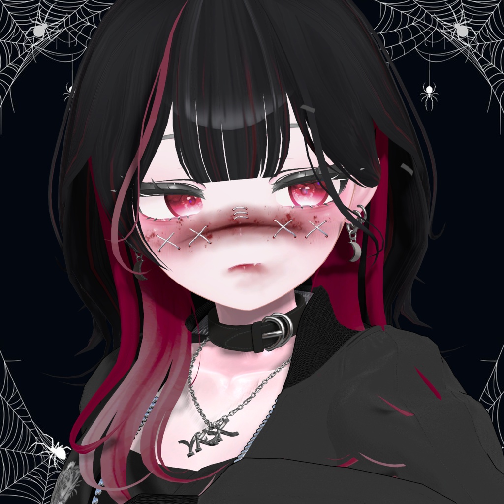 【4アバター対応】 Halloween costume knot accessory