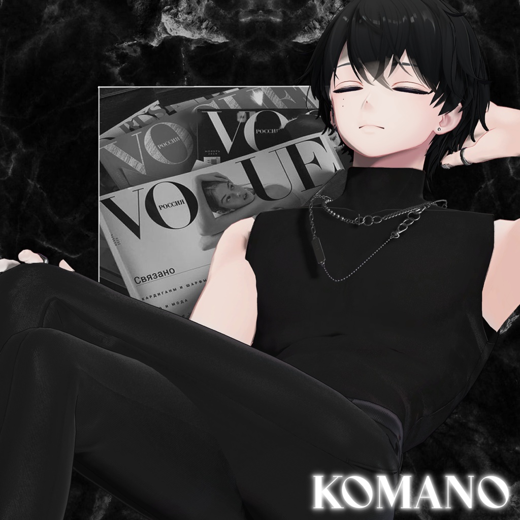 【9アバター対応】 Lying sleep AFK (Remake Ver)