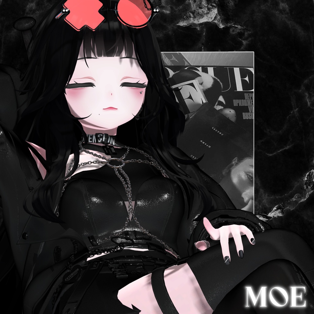 【9アバター対応】 Lying sleep AFK (Remake Ver)