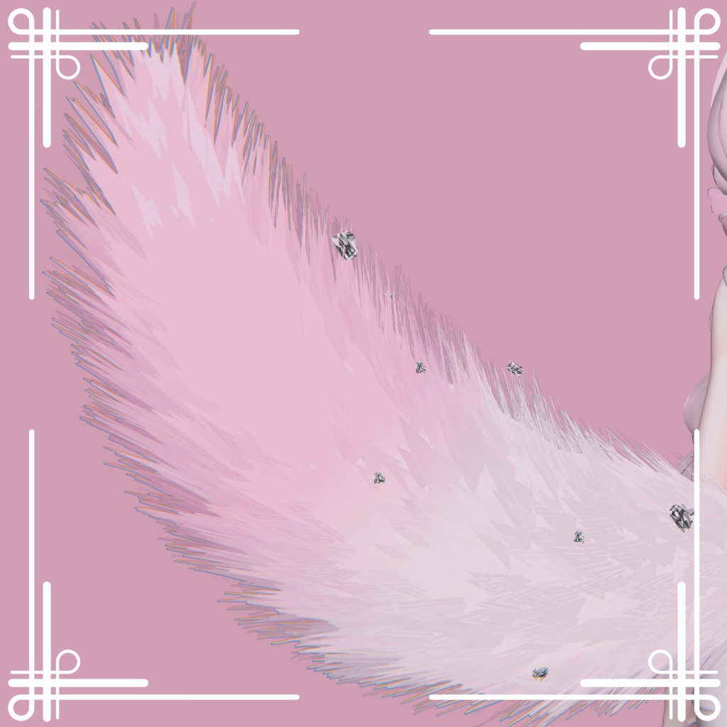 (PB) Unique Heart tail