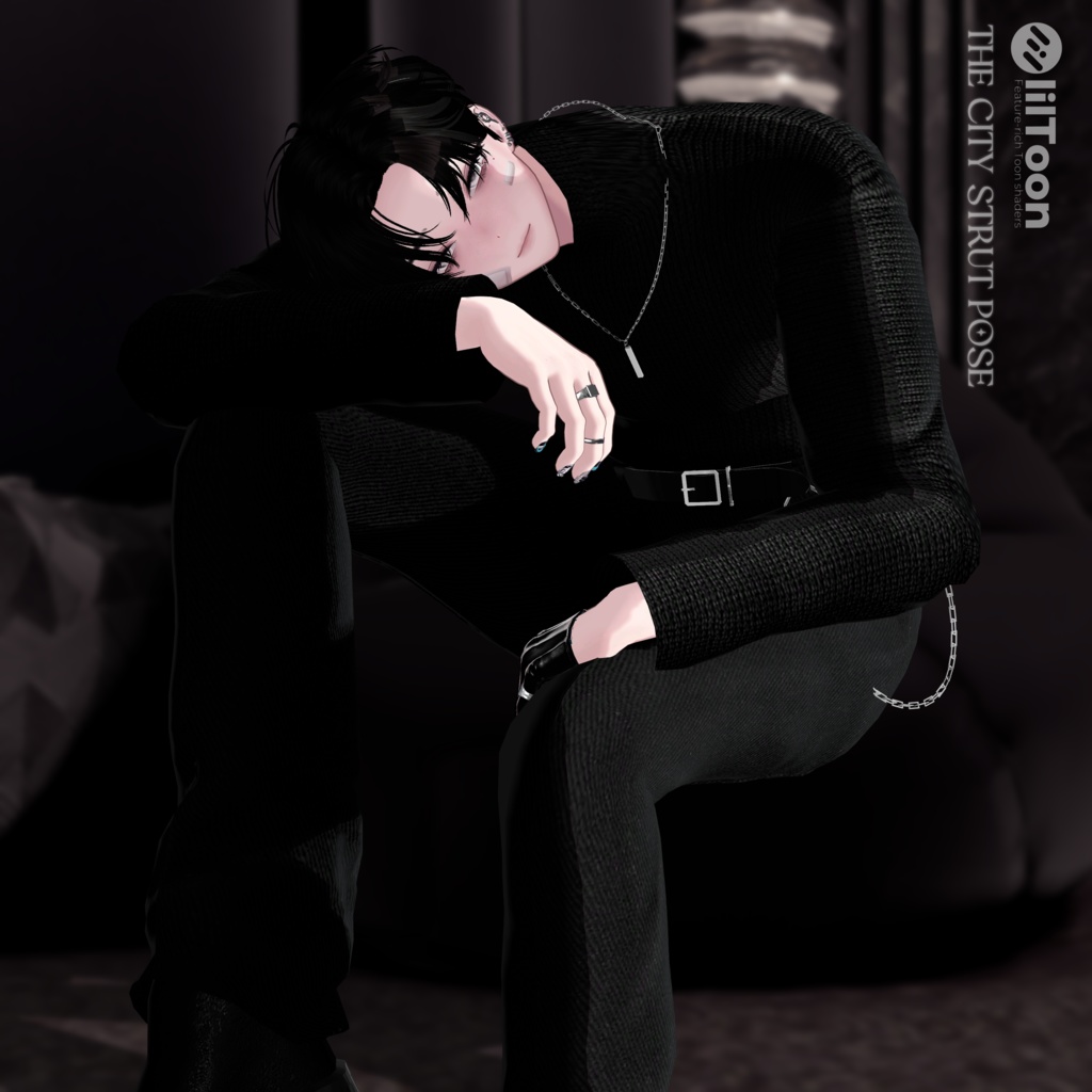 【6アバター対応】🌇 The City Strut Pose ✨