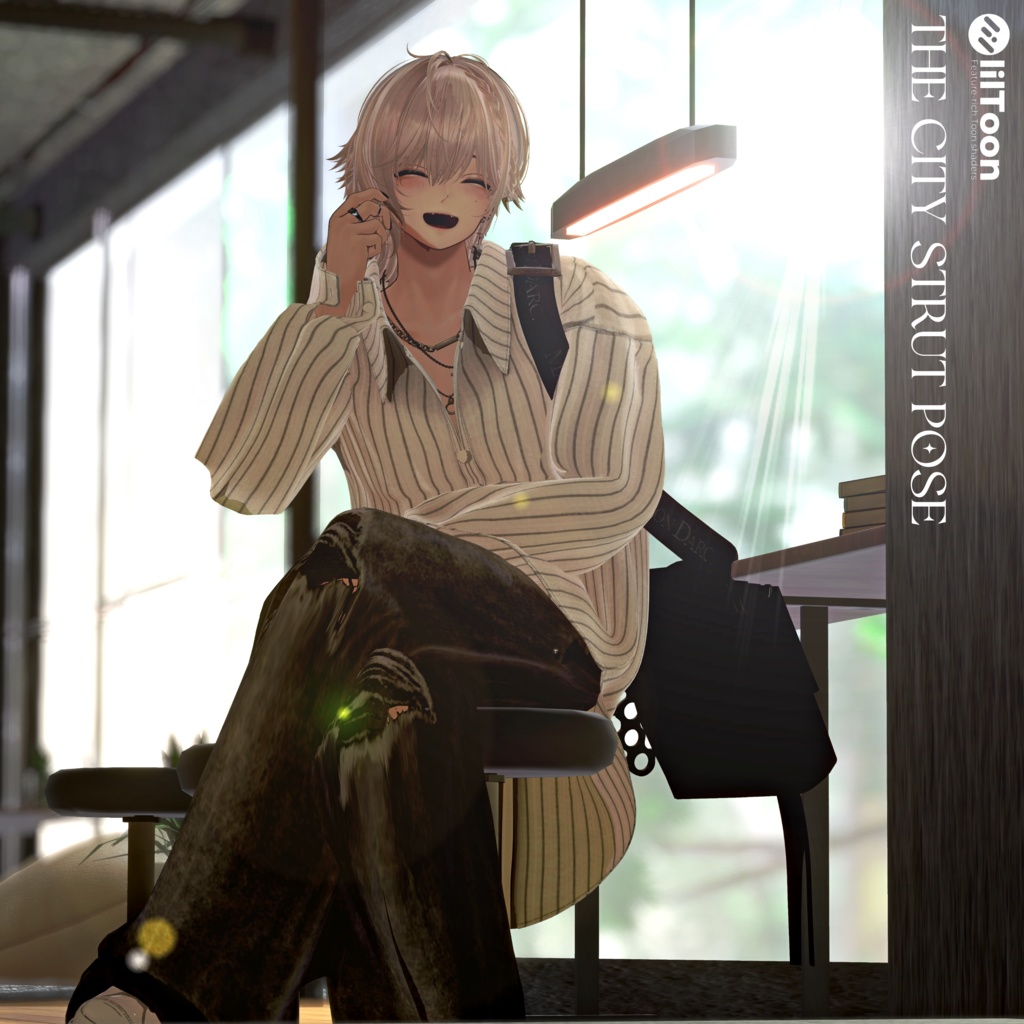 【6アバター対応】🌇 The City Strut Pose ✨