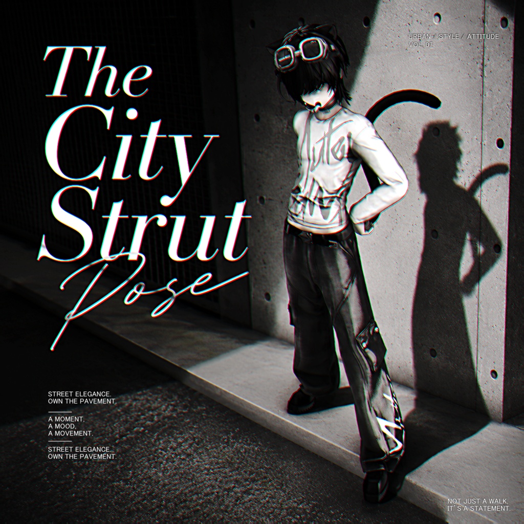 【7アバター対応】 🌇The City Strut Pose ✨