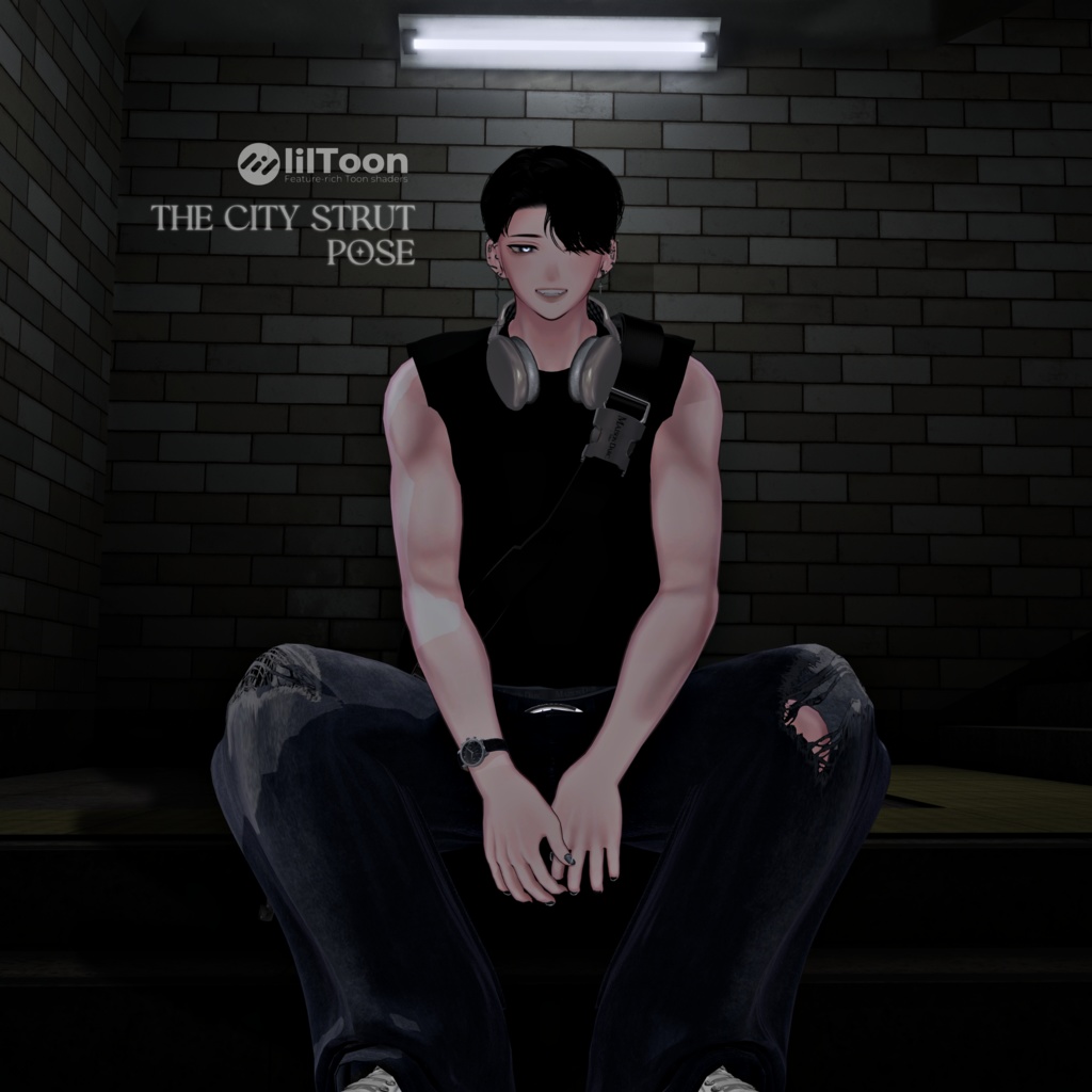 【6アバター対応】🌇 The City Strut Pose ✨