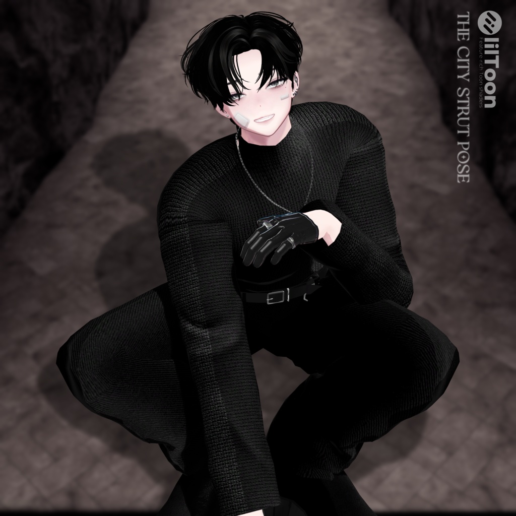 【6アバター対応】🌇 The City Strut Pose ✨