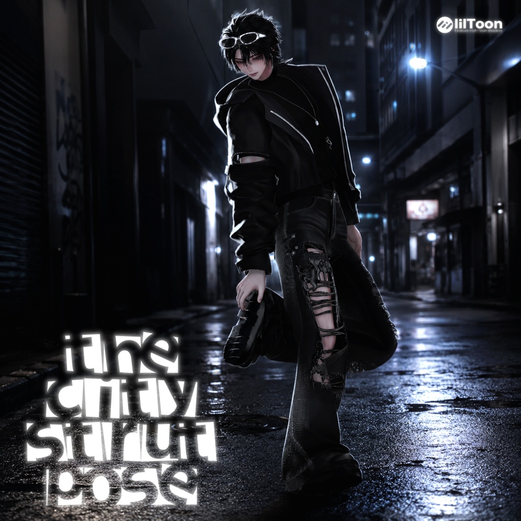 【7アバター対応】 🌇The City Strut Pose ✨