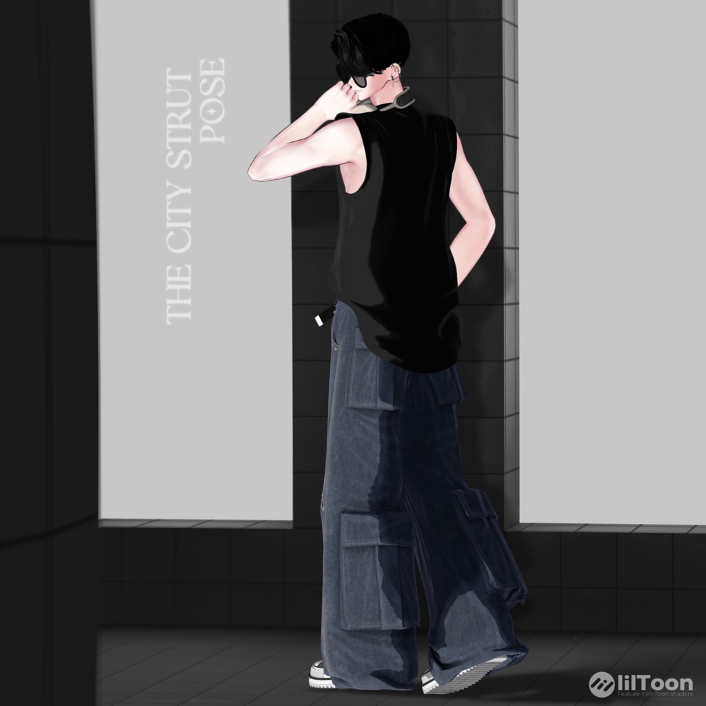 【6アバター対応】🌇 The City Strut Pose ✨