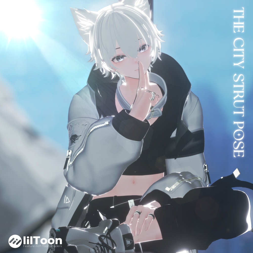 【6アバター対応】🌇 The City Strut Pose ✨