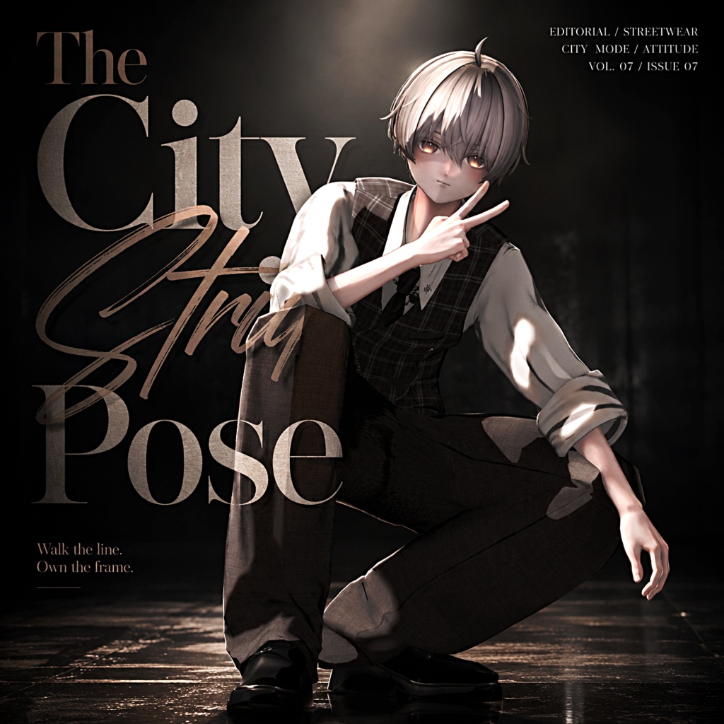 【7アバター対応】 🌇The City Strut Pose ✨
