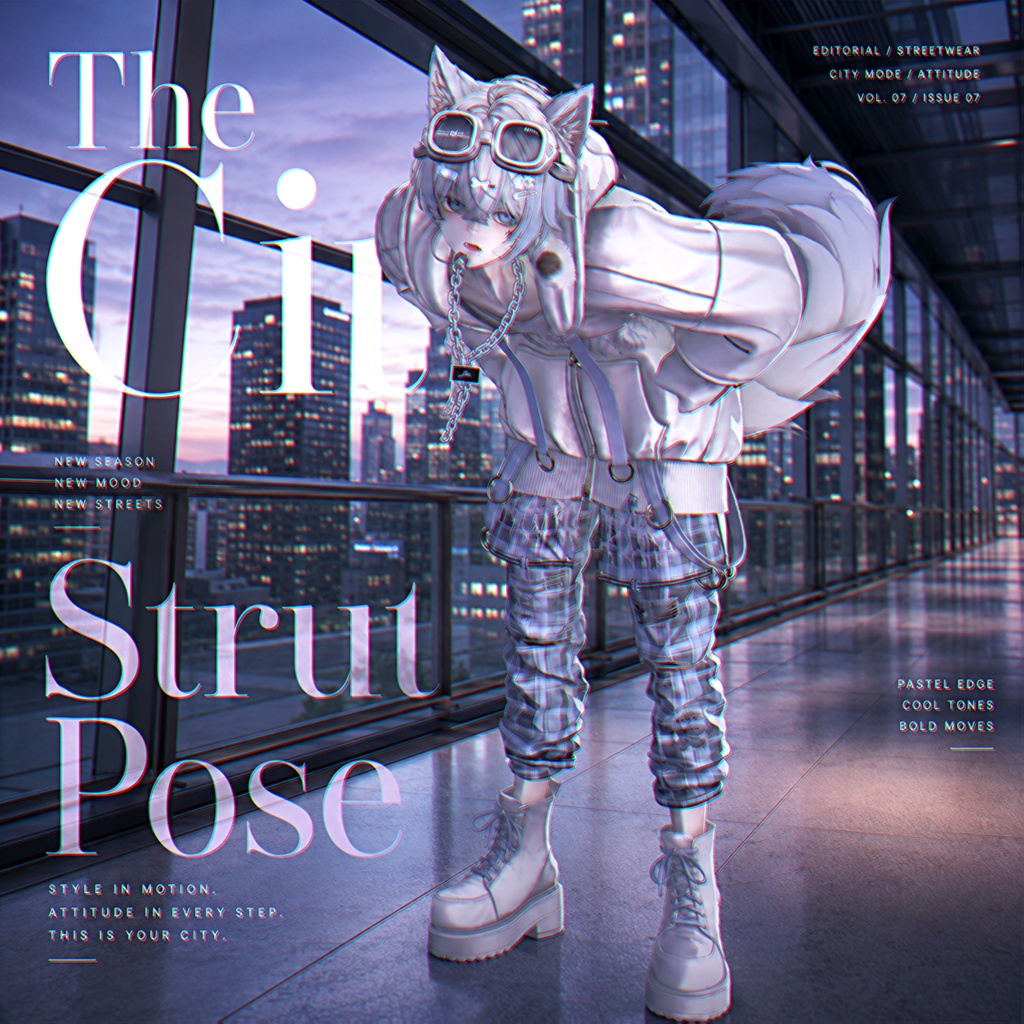 【7アバター対応】 🌇The City Strut Pose ✨