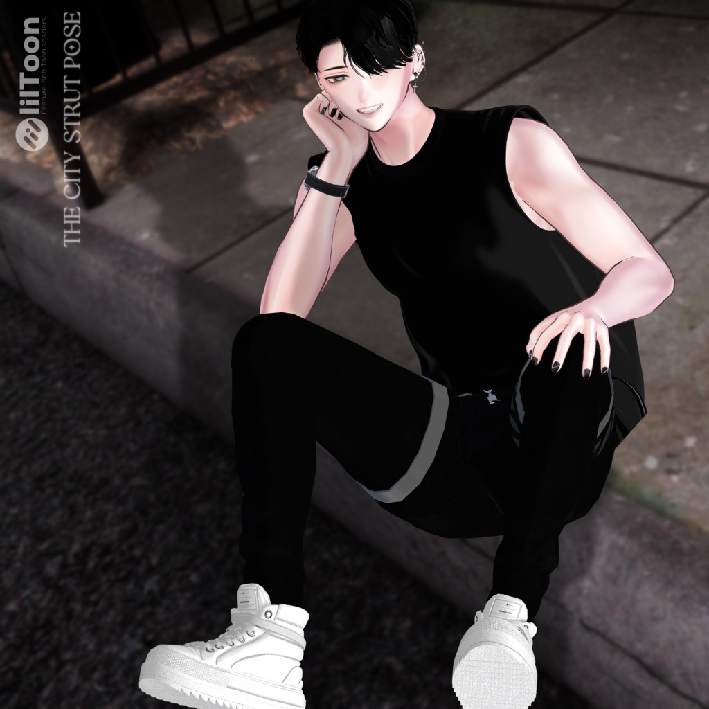 【6アバター対応】🌇 The City Strut Pose ✨