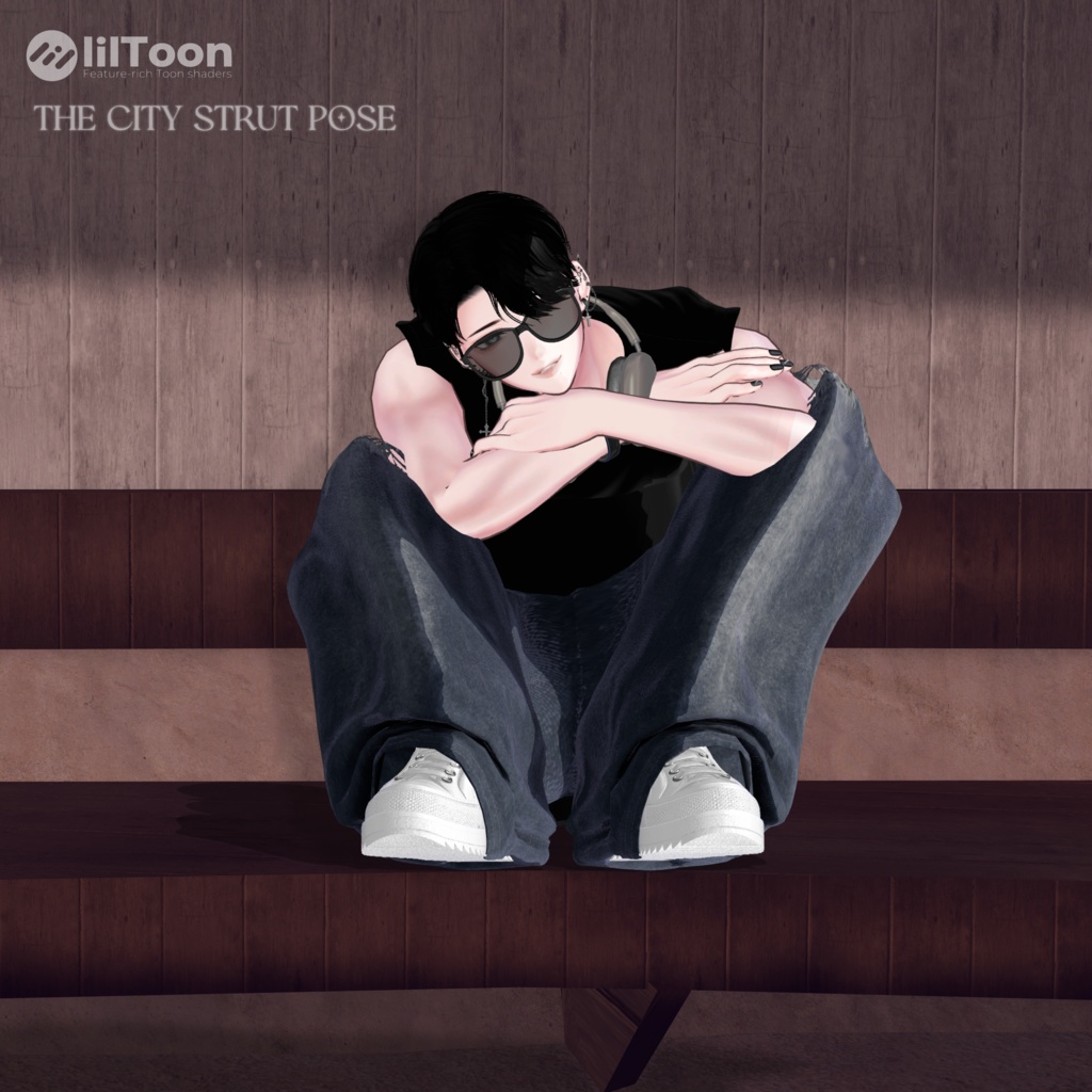 【6アバター対応】🌇 The City Strut Pose ✨