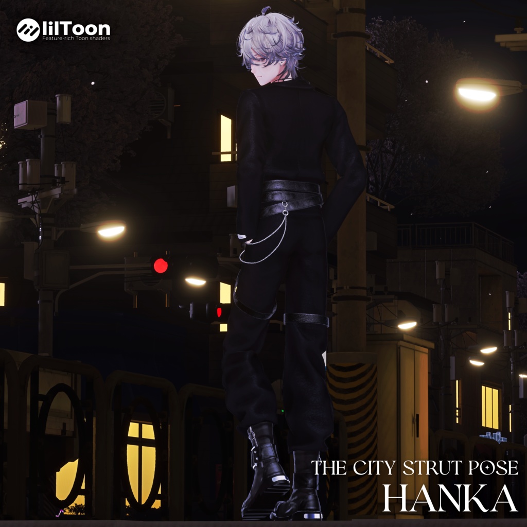 【6アバター対応】🌇 The City Strut Pose ✨