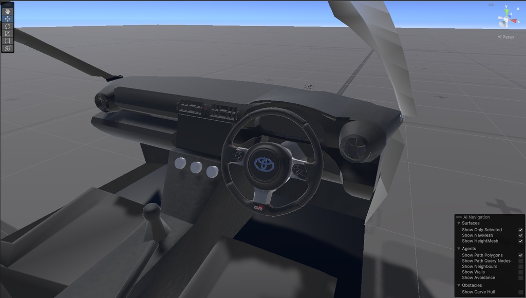 Toyota GR86 (ZN8) 簡易内装付き