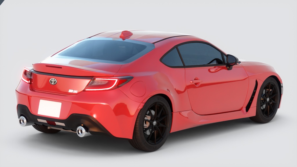 Toyota GR86 (ZN8) 簡易内装付き