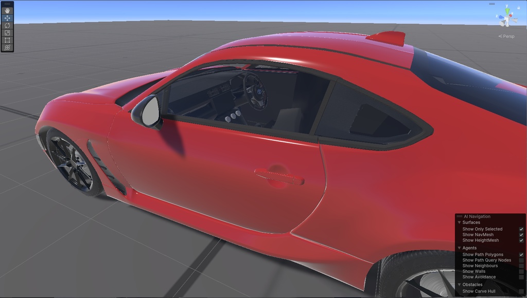 Toyota GR86 (ZN8) 簡易内装付き