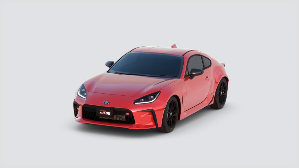 Toyota GR86 (ZN8) 簡易内装付き