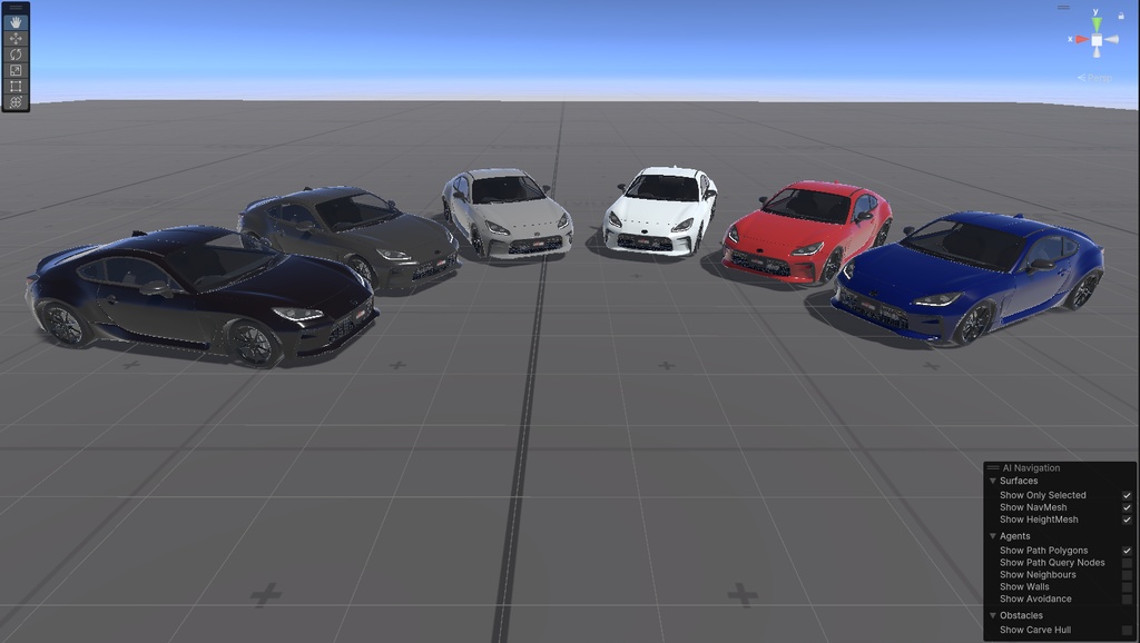 Toyota GR86 (ZN8) 簡易内装付き