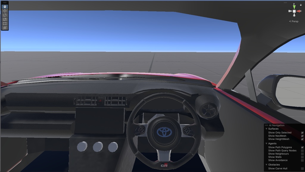 Toyota GR86 (ZN8) 簡易内装付き