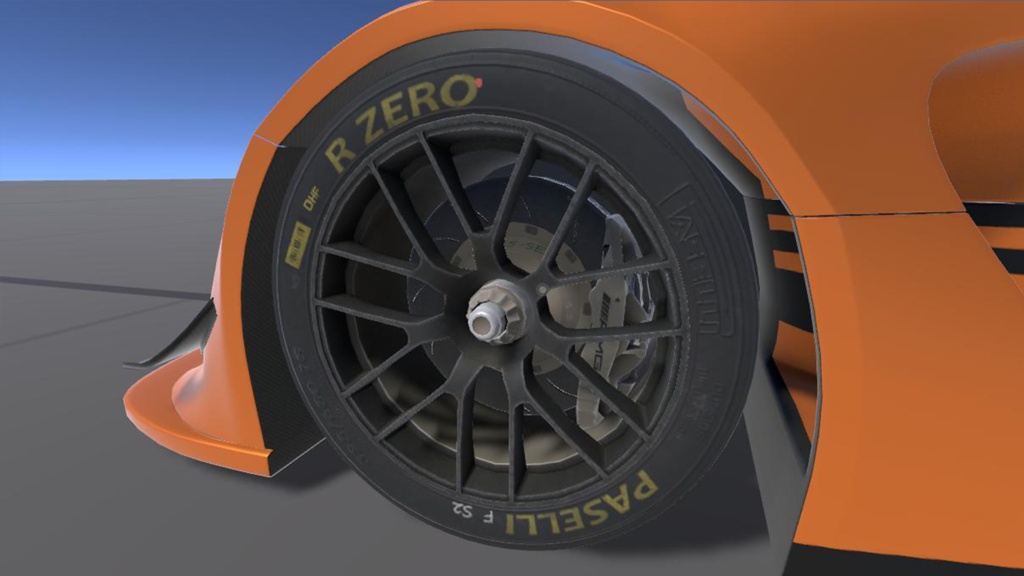 【3Dモデル】Meralis Beronz GAM GT3 EVO 内装付き