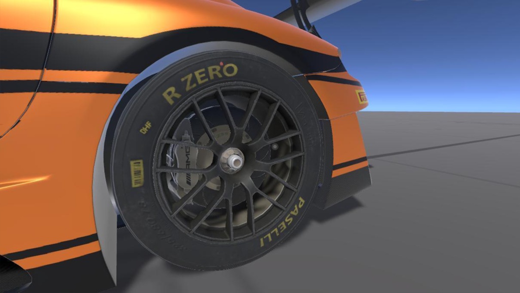 【3Dモデル】Meralis Beronz GAM GT3 EVO 内装付き