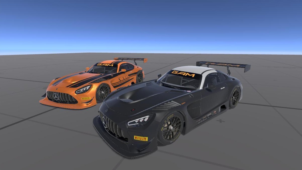 【3Dモデル】Meralis Beronz GAM GT3 EVO 内装付き