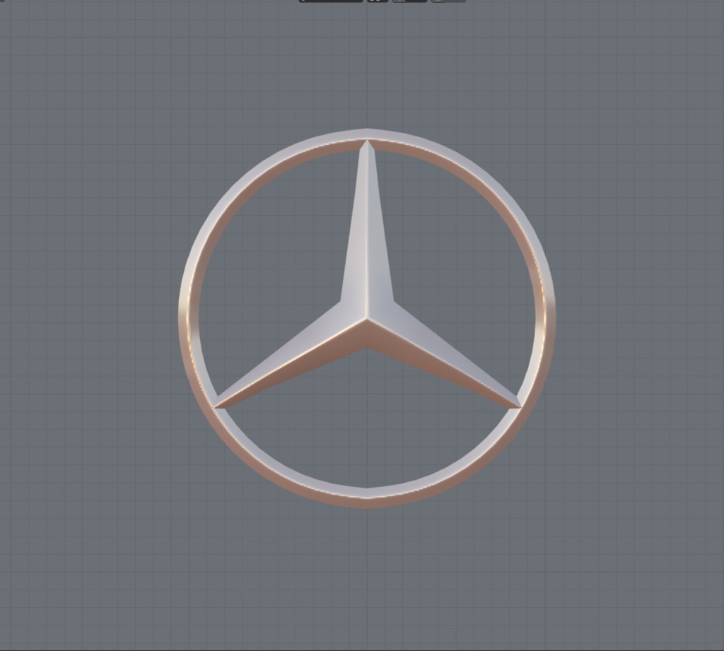 【3Dモデル】車のエンブレムキット