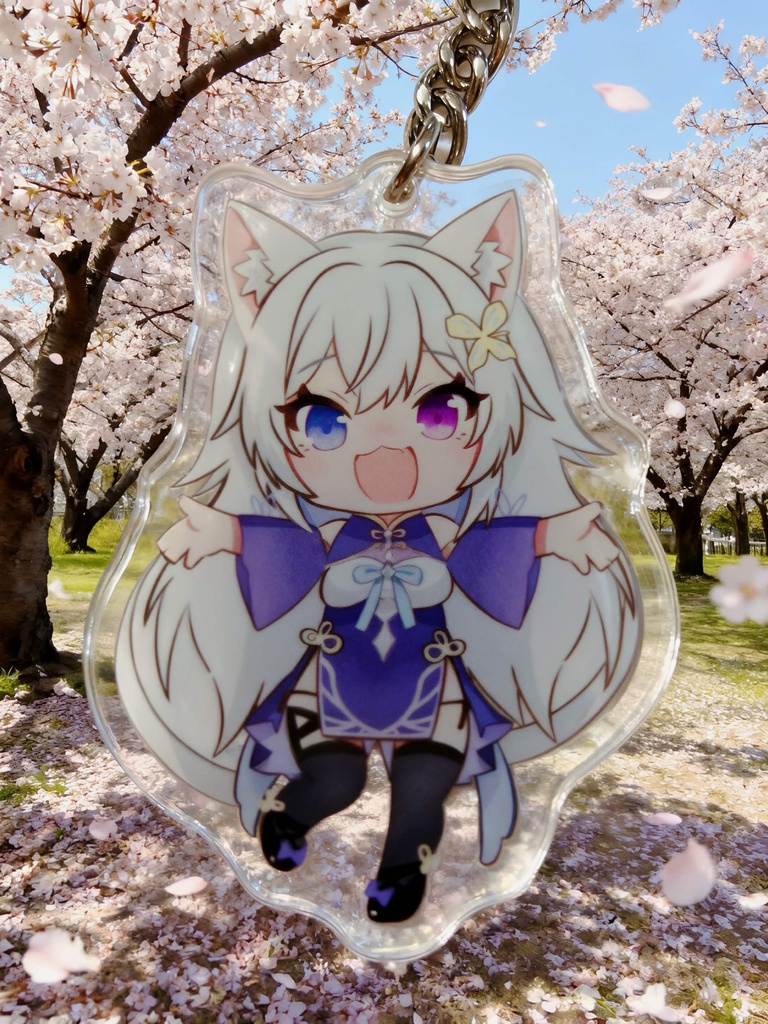 10個限定💙おちびりんりんキーホルダー
