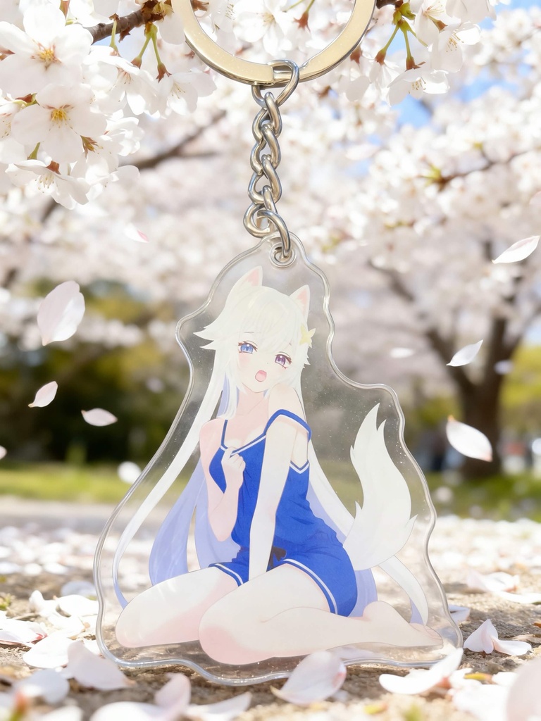 10個限定💙暑がりんりんキーホルダー