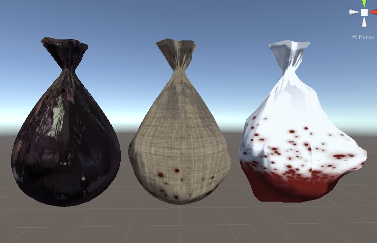 【小物】不穏な袋【無料】