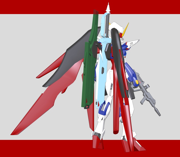 【非公式ファンメイドモデル】運命を切り開く コスプレセット