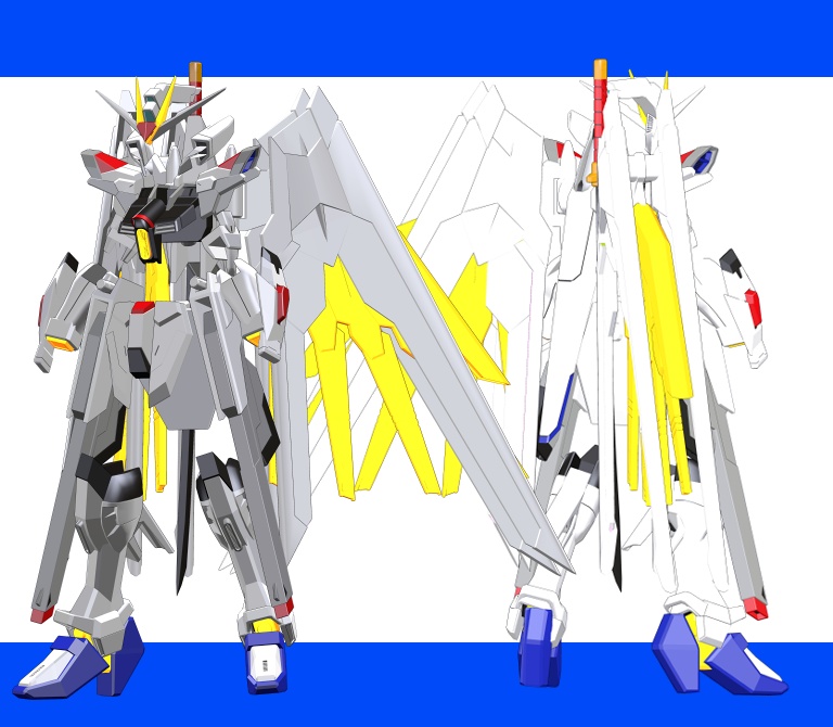 【非公式ファンメイドモデル】偉大なる自由 コスプレセット