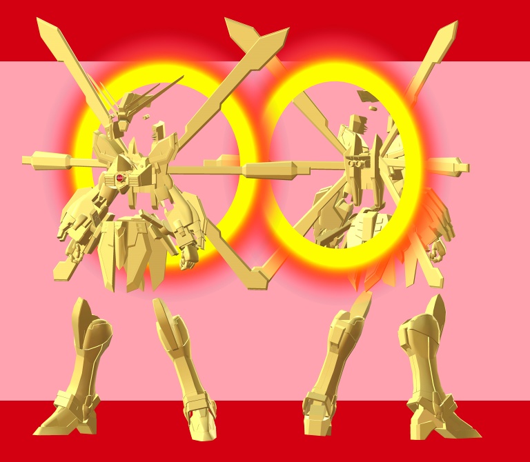 【非公式ファンメイドモデル】我が心 明鏡止水 コスプレセット
