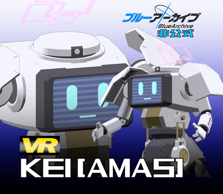 【VRChat用アバター】ケイ(AMAS)【二次創作】