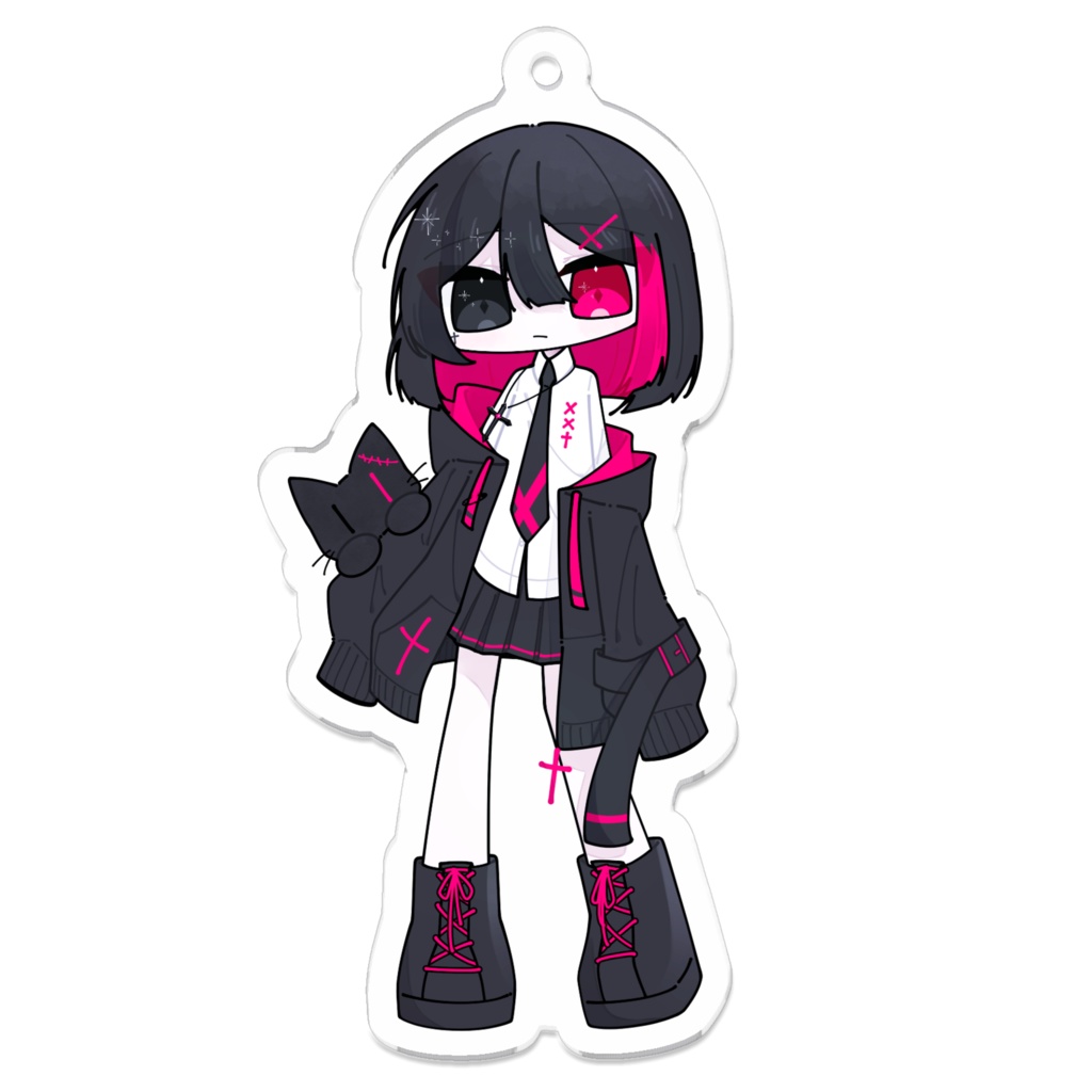 アクリルキーホルダー ロア色違い