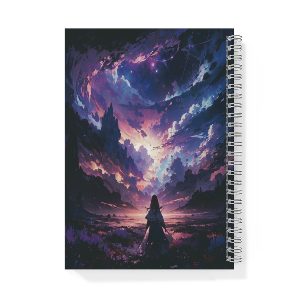 幻想的な輝きに満ちた空の下で