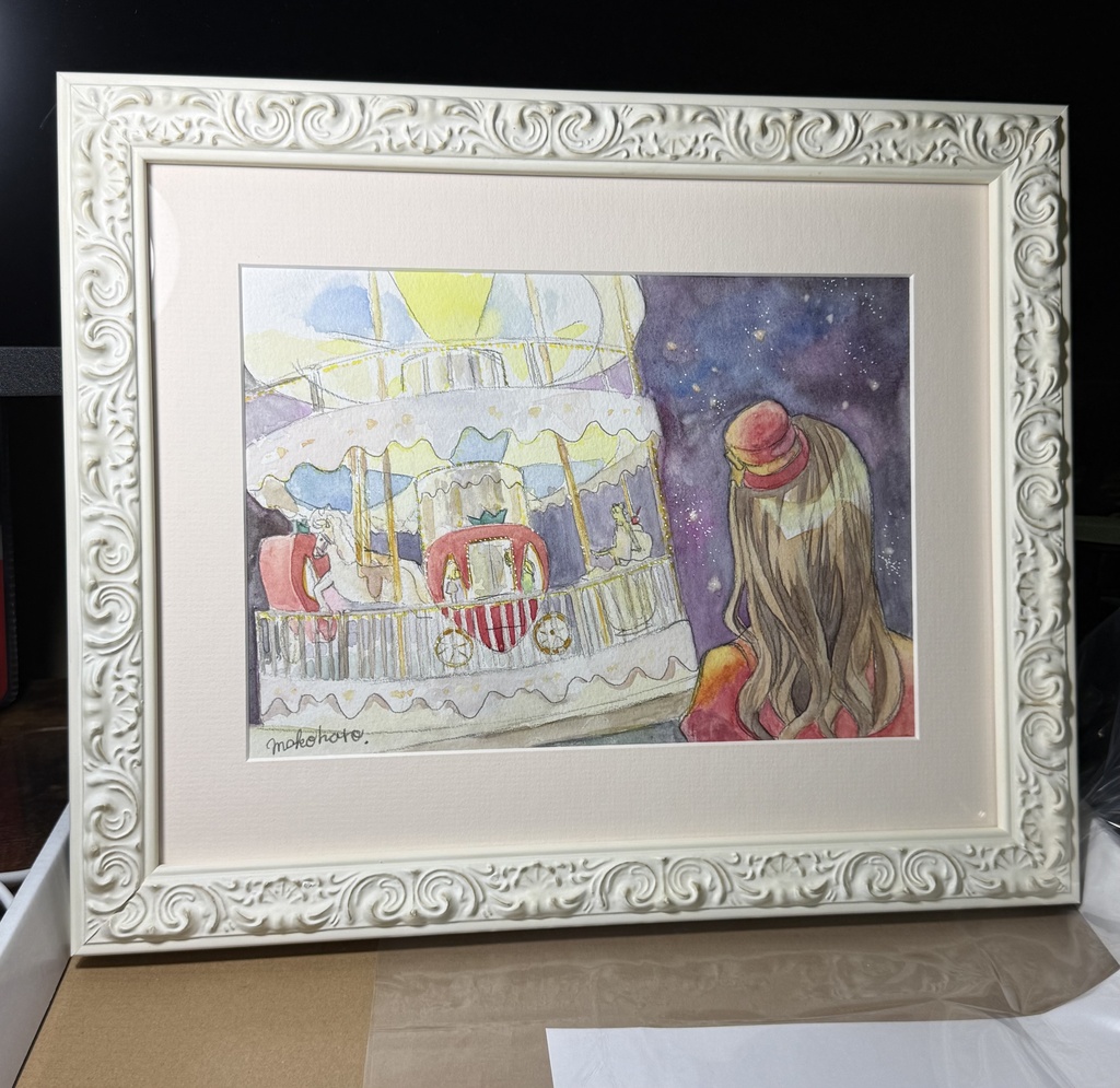 原画(「メリーゴーラウンド」)