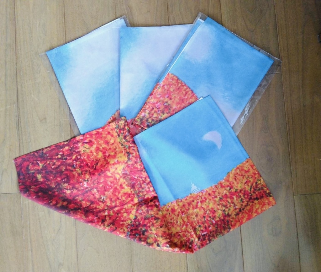 堀口忠彦The last autumn 〜最後の秋 風呂敷/スカーフ