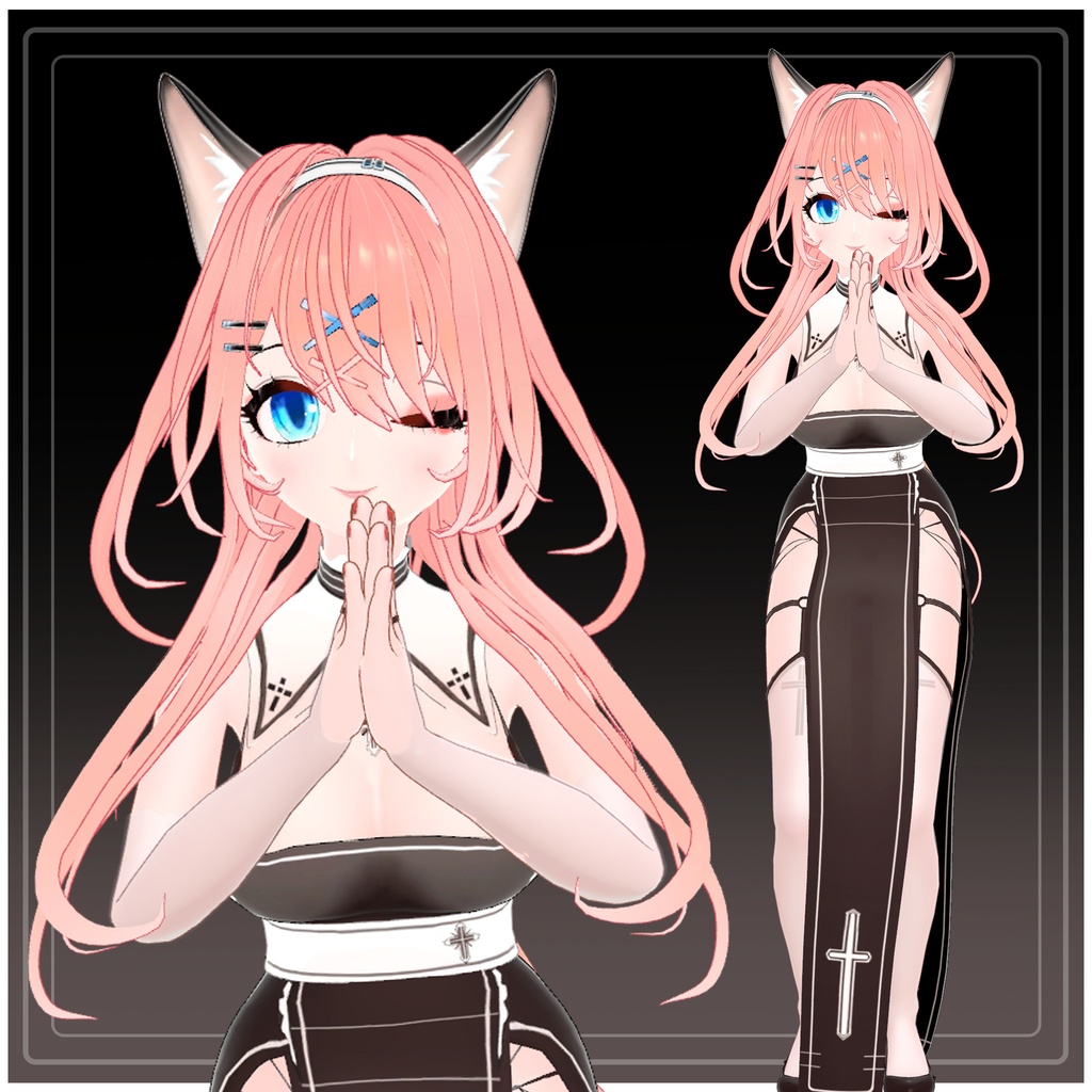 オリジナル3Dモデル「マリア」