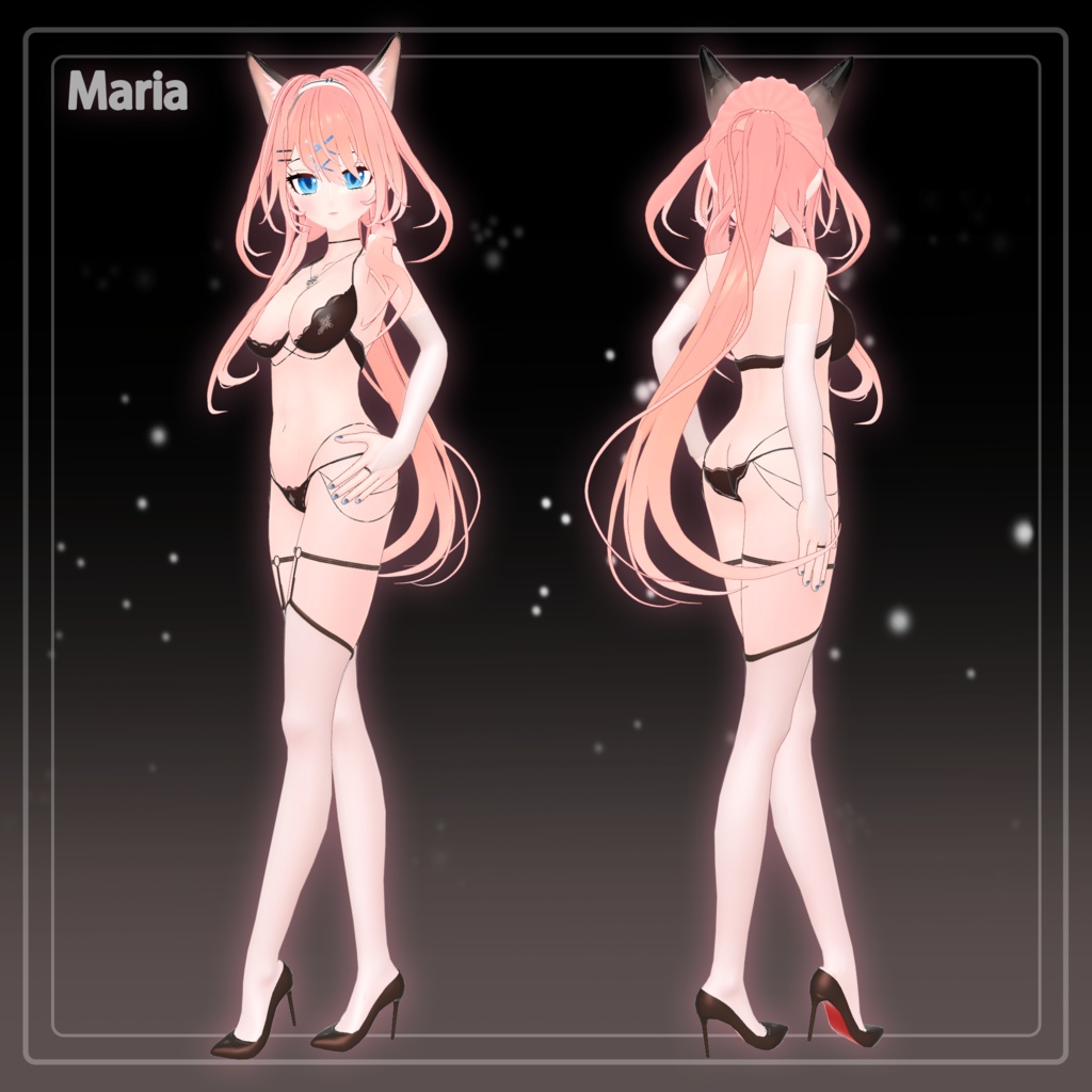 オリジナル3Dモデル「マリア」