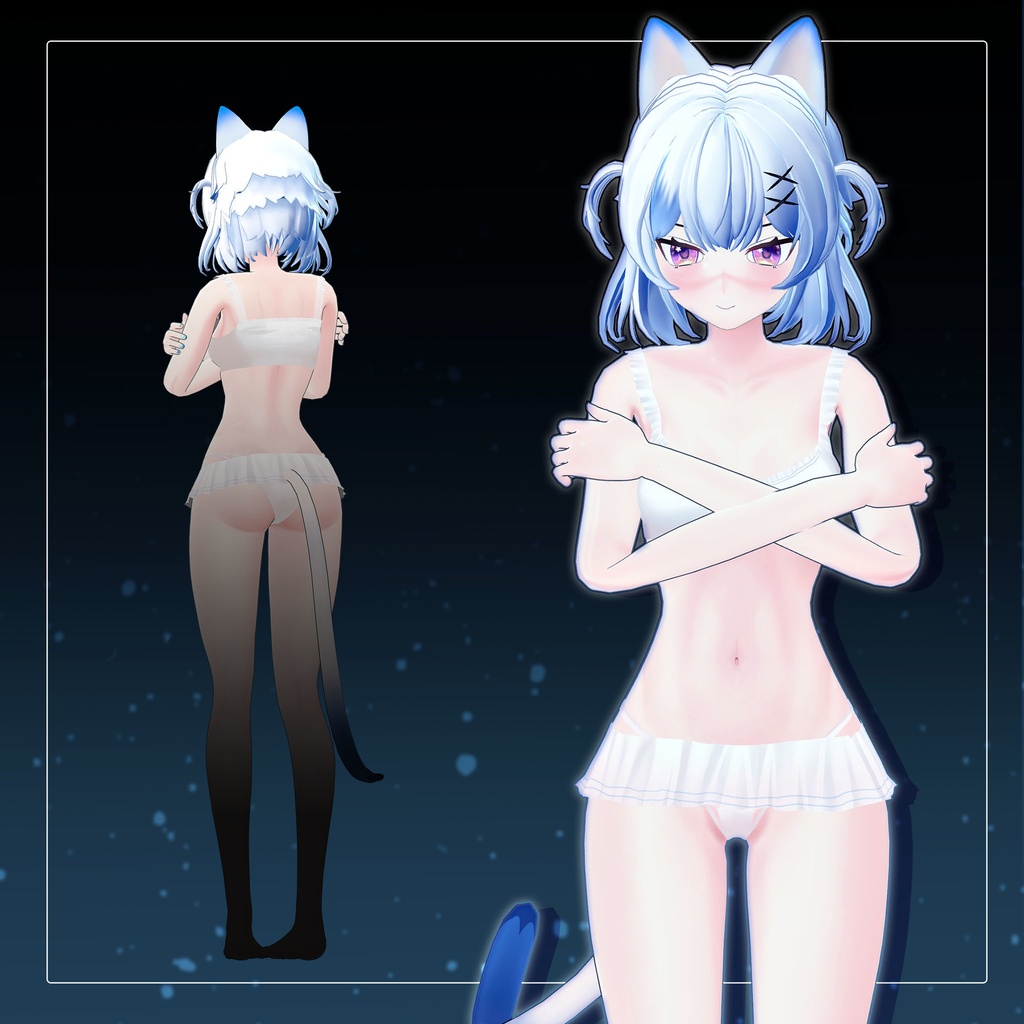 オリジナル3Dモデル「 小雪 」