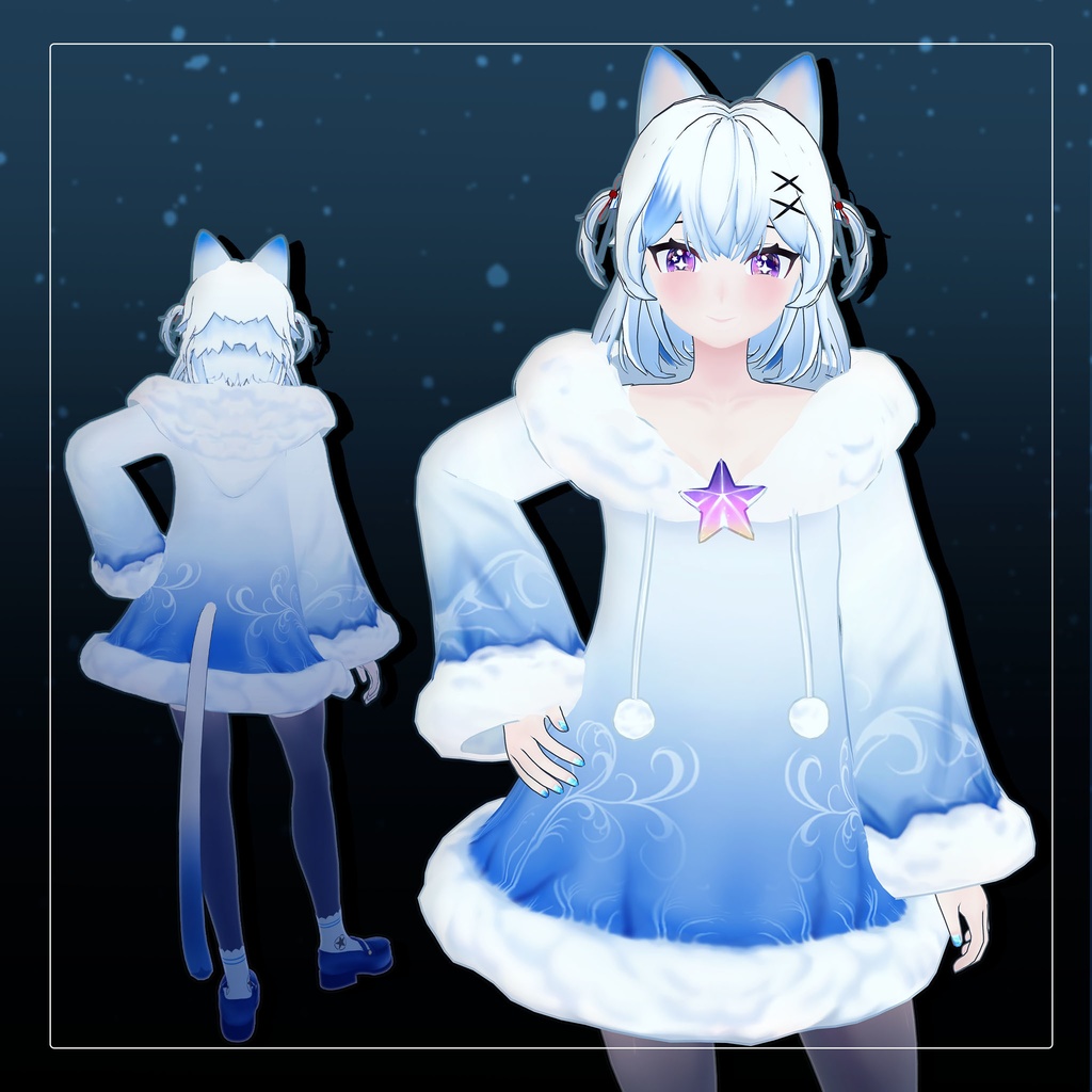 オリジナル3Dモデル「小雪」(マルチスーツ)