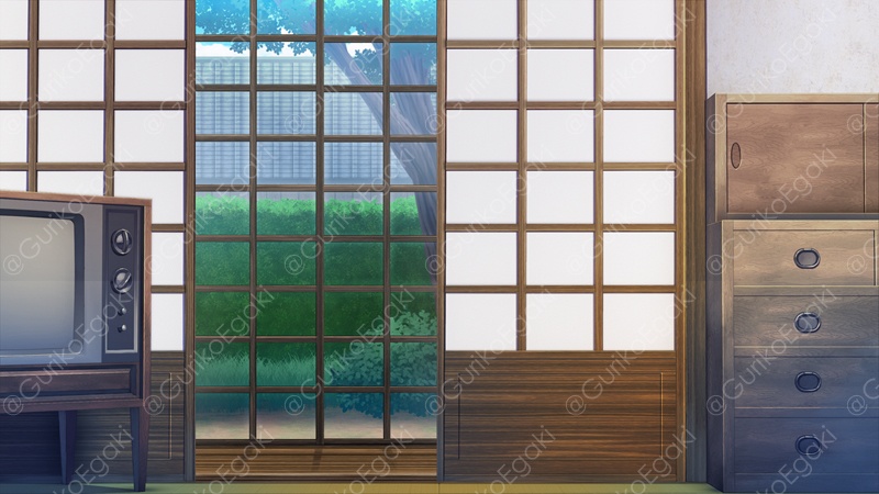 「昭和の居間」背景セット