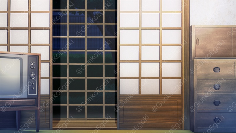 「昭和の居間」背景セット