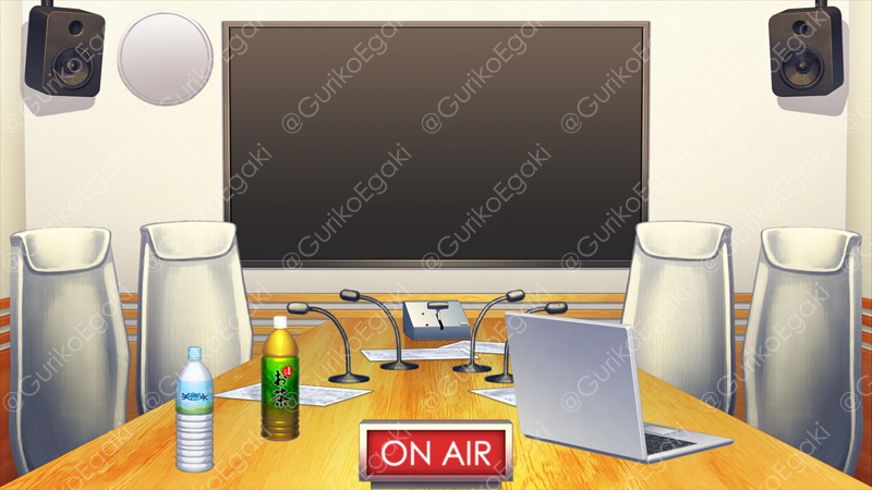 「レコーディング・スタジオ」背景セット