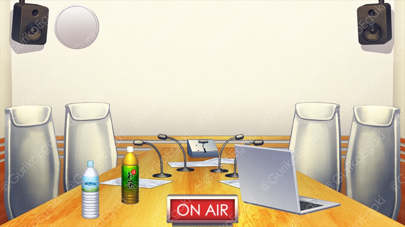 「レコーディング・スタジオ」背景セット