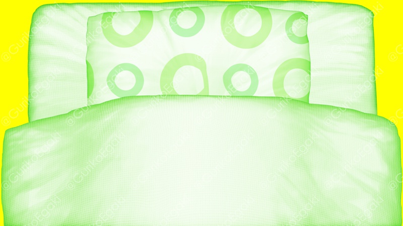 「お布団配信」背景セット