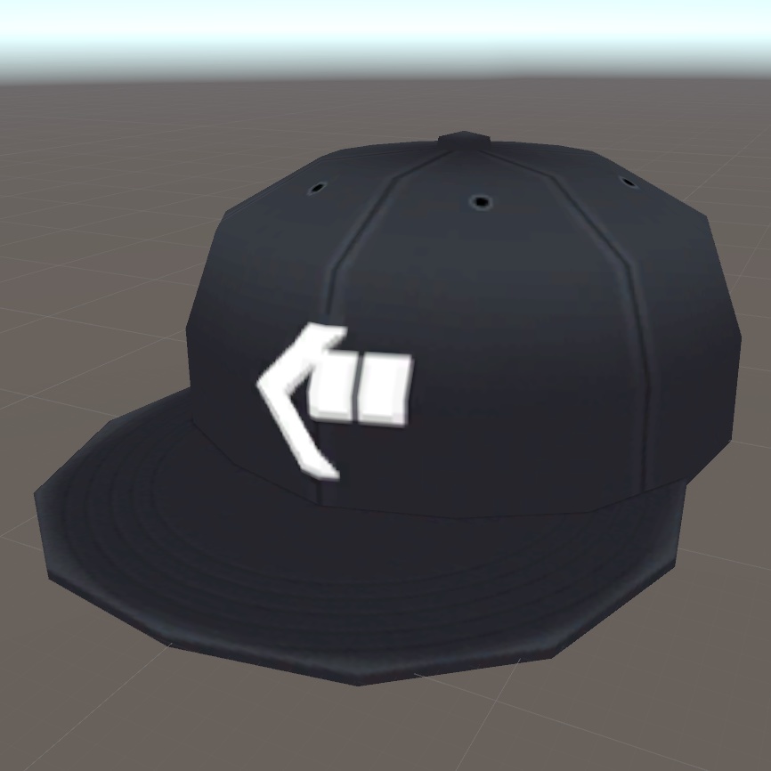 【UNITY】アバター用アクセサリー「カスタマイズ・キャップ」【VRCHAT】